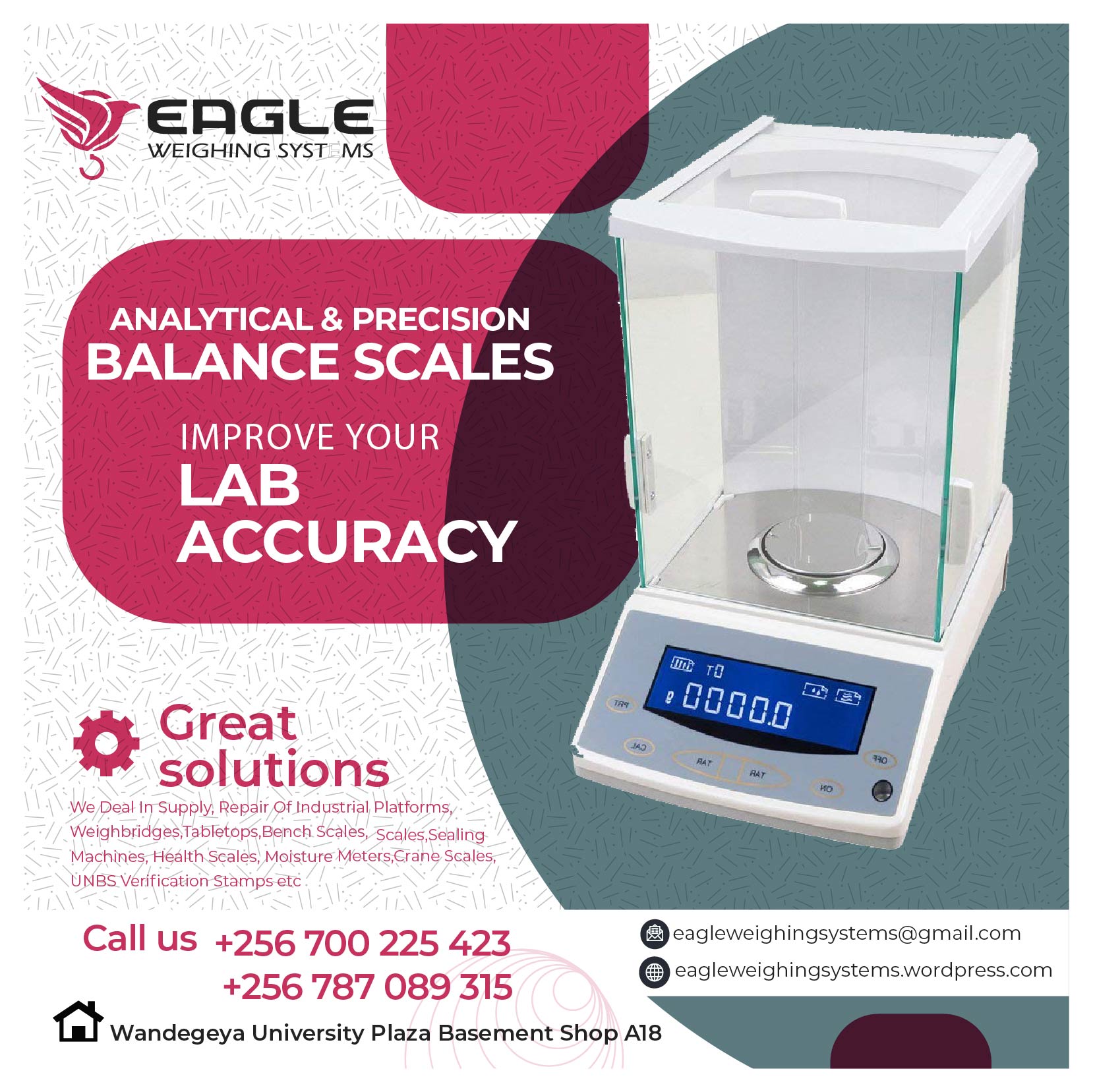 Digital Laboratory analytical Precision Industrial Weighing Scales