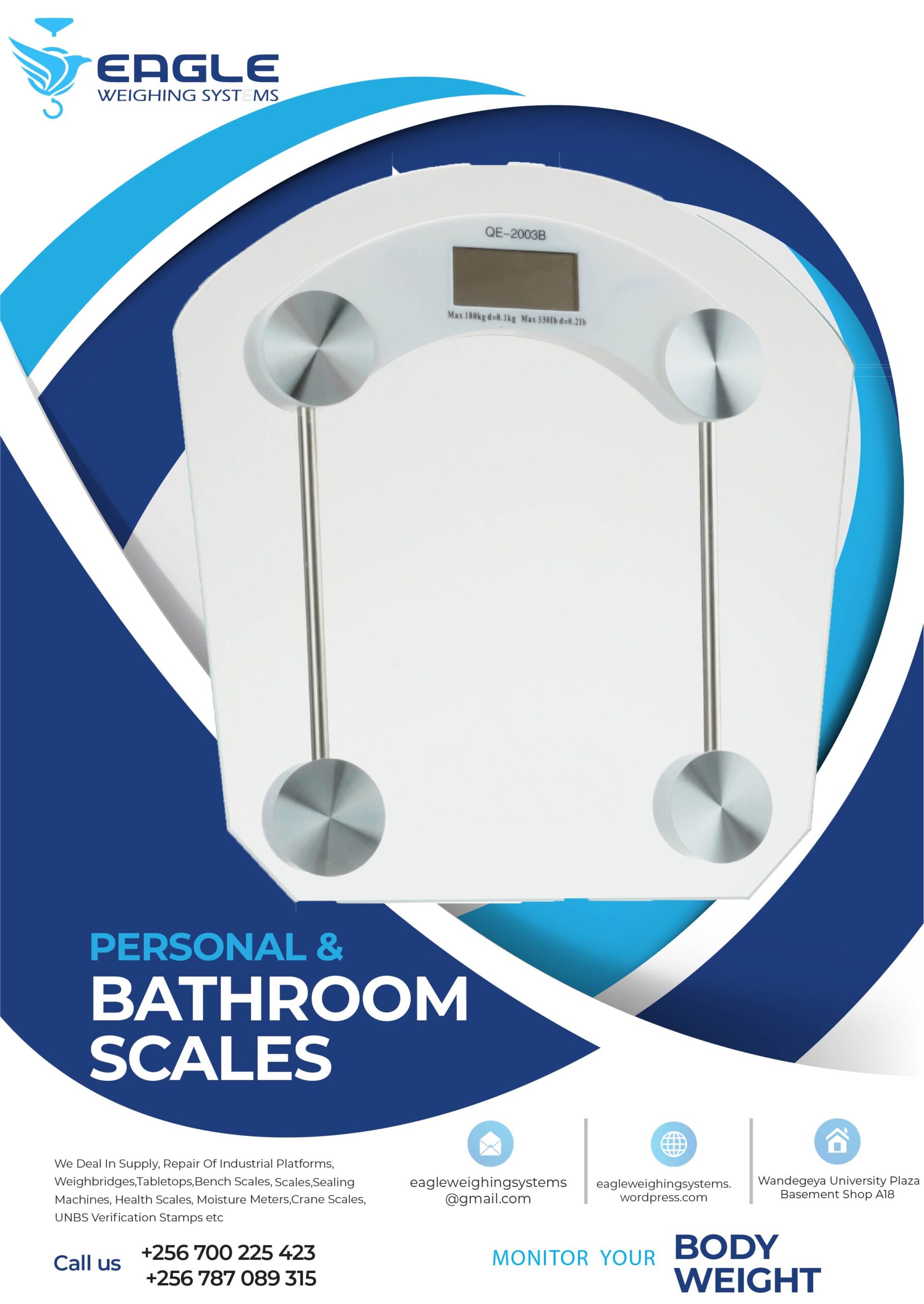 Bathroom Gym Weighing Scales