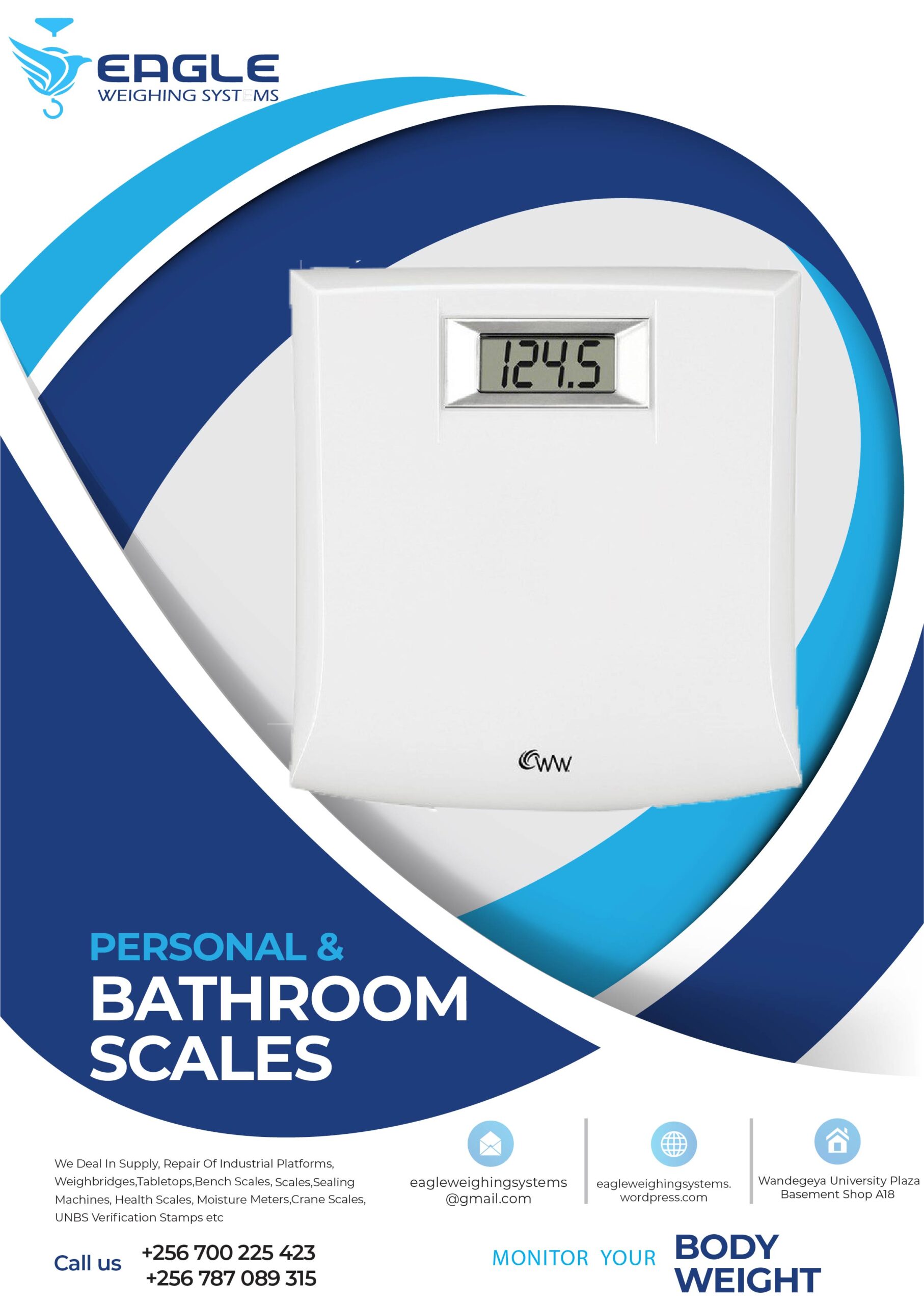 Bathroom Home Weighing Scales.