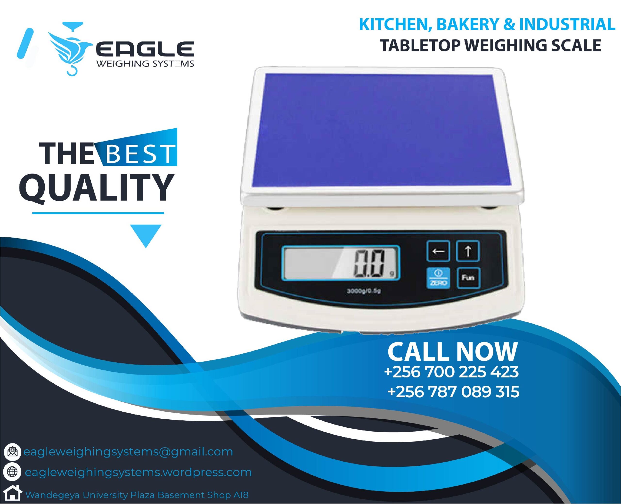 Calibrated Tabletop Weighing Scales.