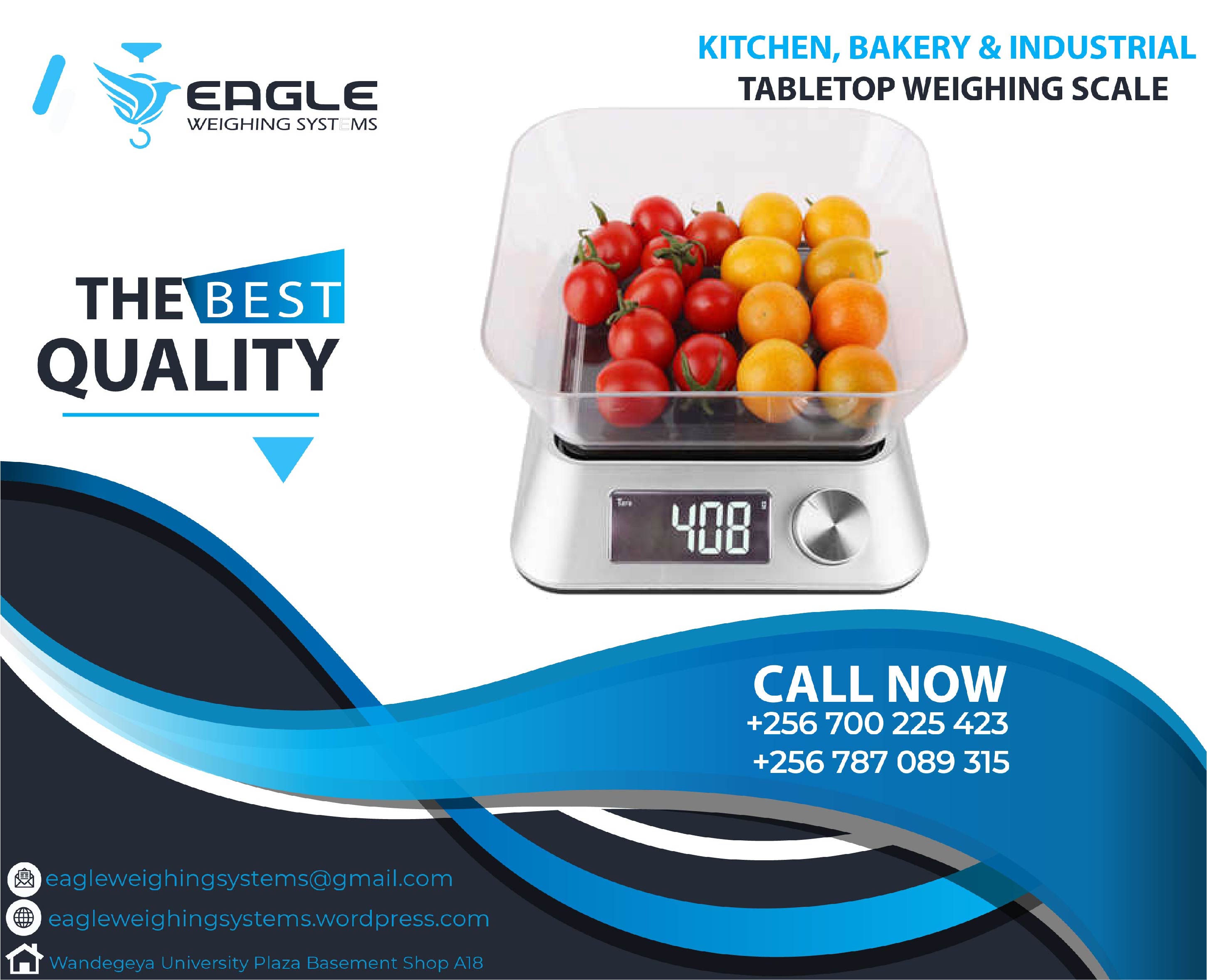 Stainless Kitchen Weighing Scales.