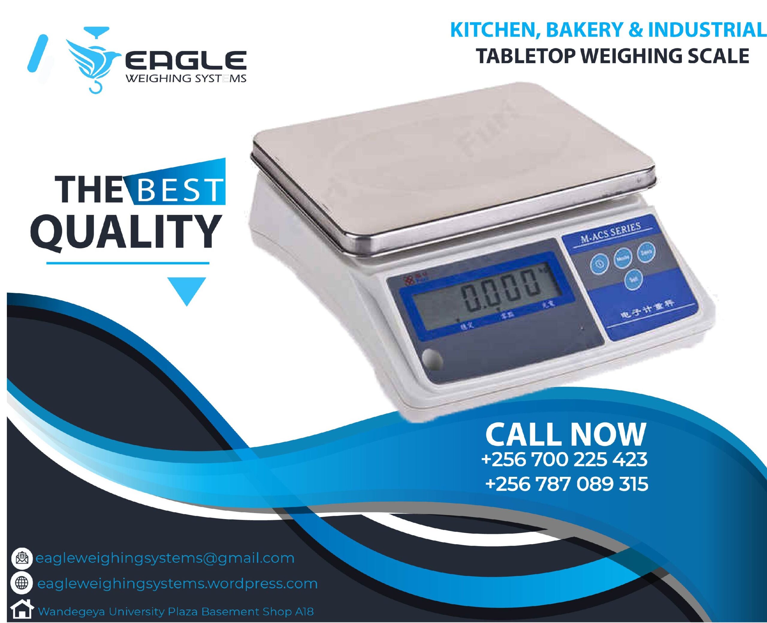 Tabletop Weighing Scale Equipment