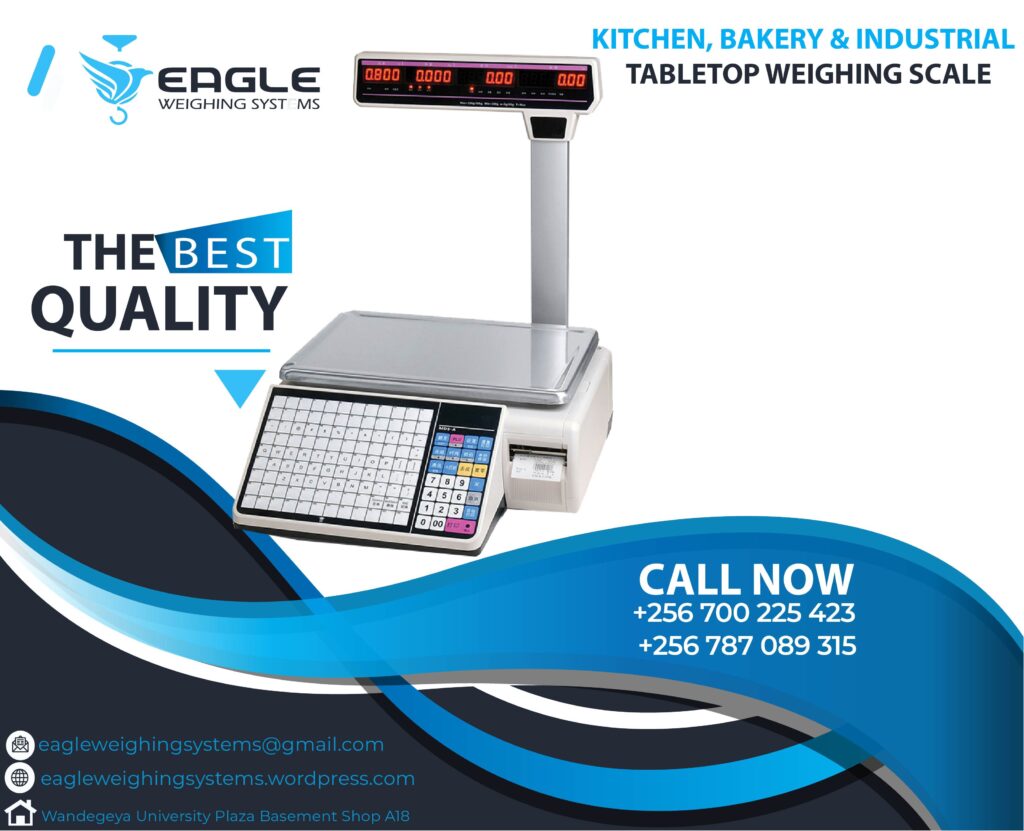 Tabletop Weighing scales manufacturer.