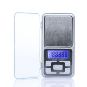 The Digital Gold Pocket Scale is a compact and highly accurate scale designed for weighing precious metals, gems, and small items with precision