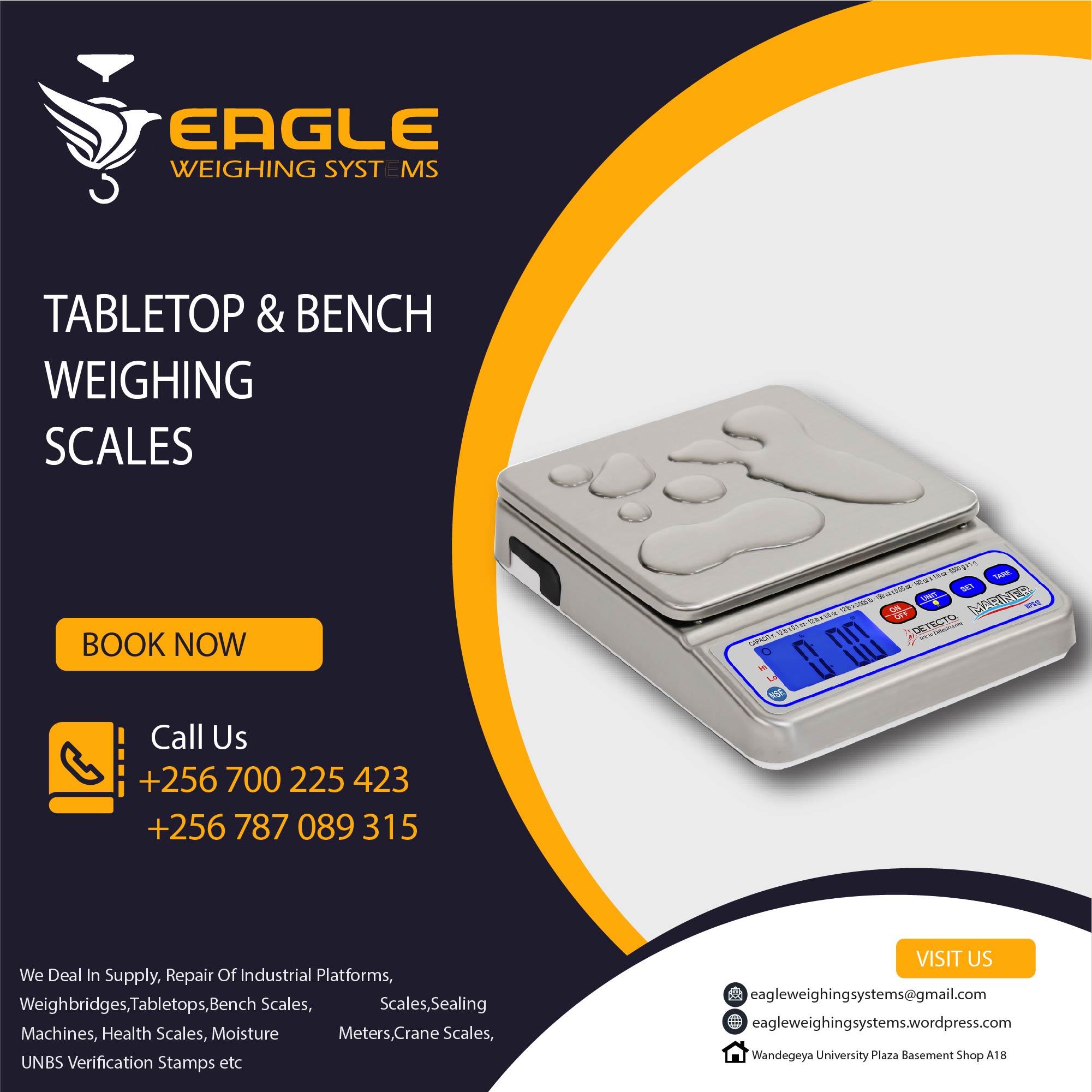 Tabletop Precision Weighing Scales.