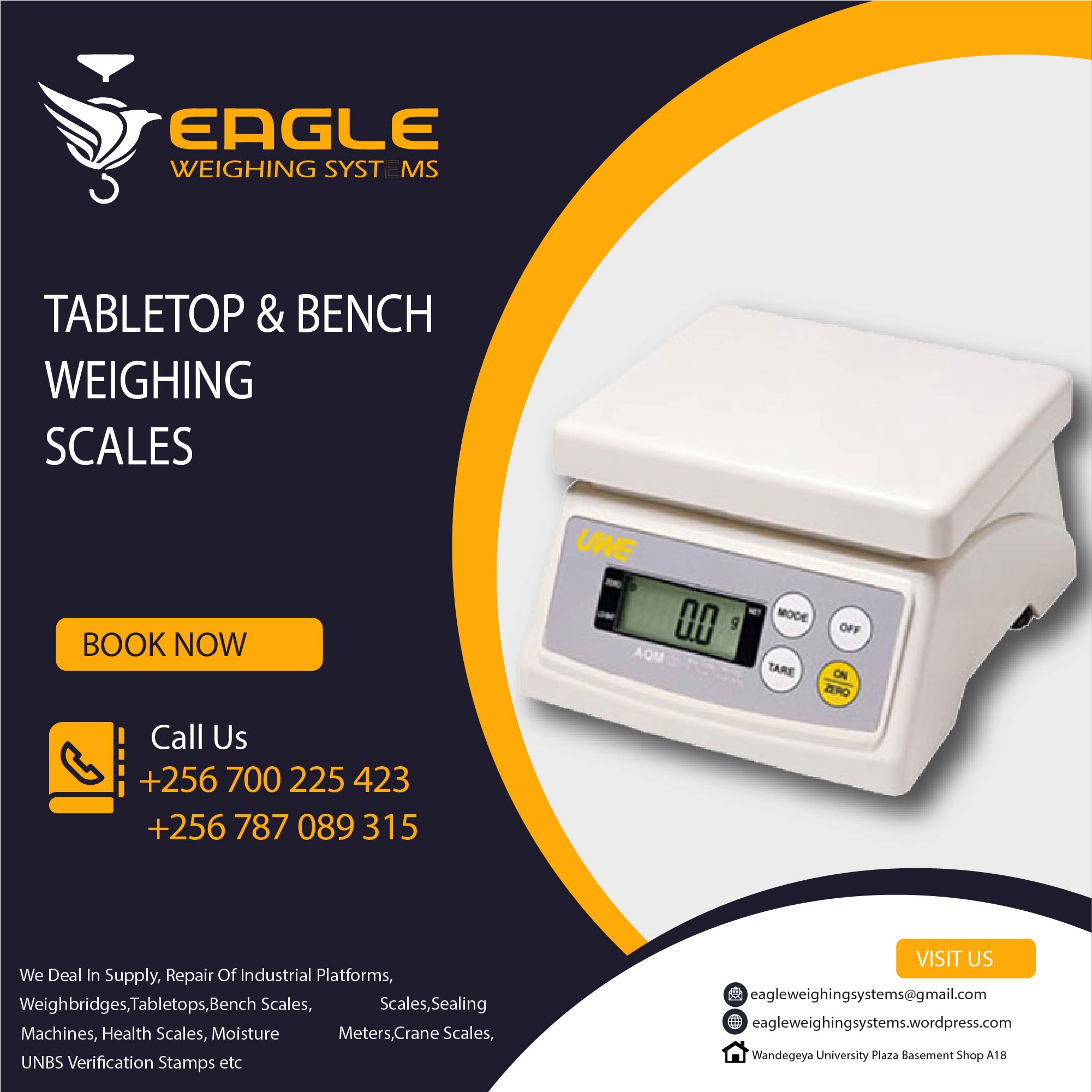 High Precision Tabletop Scales.