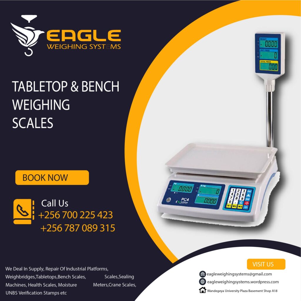 Accurate Tabletop Weighing scales.