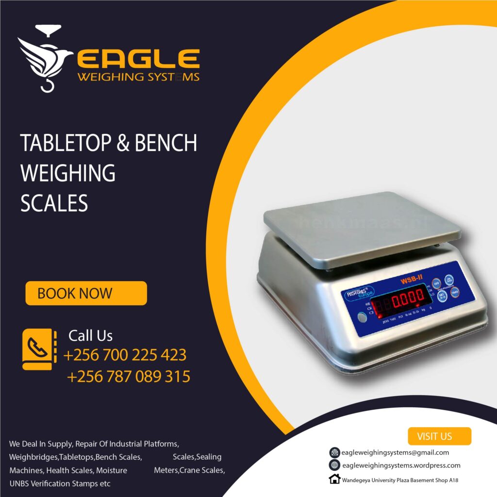 Waterproof Tabletop Weighing Scales.