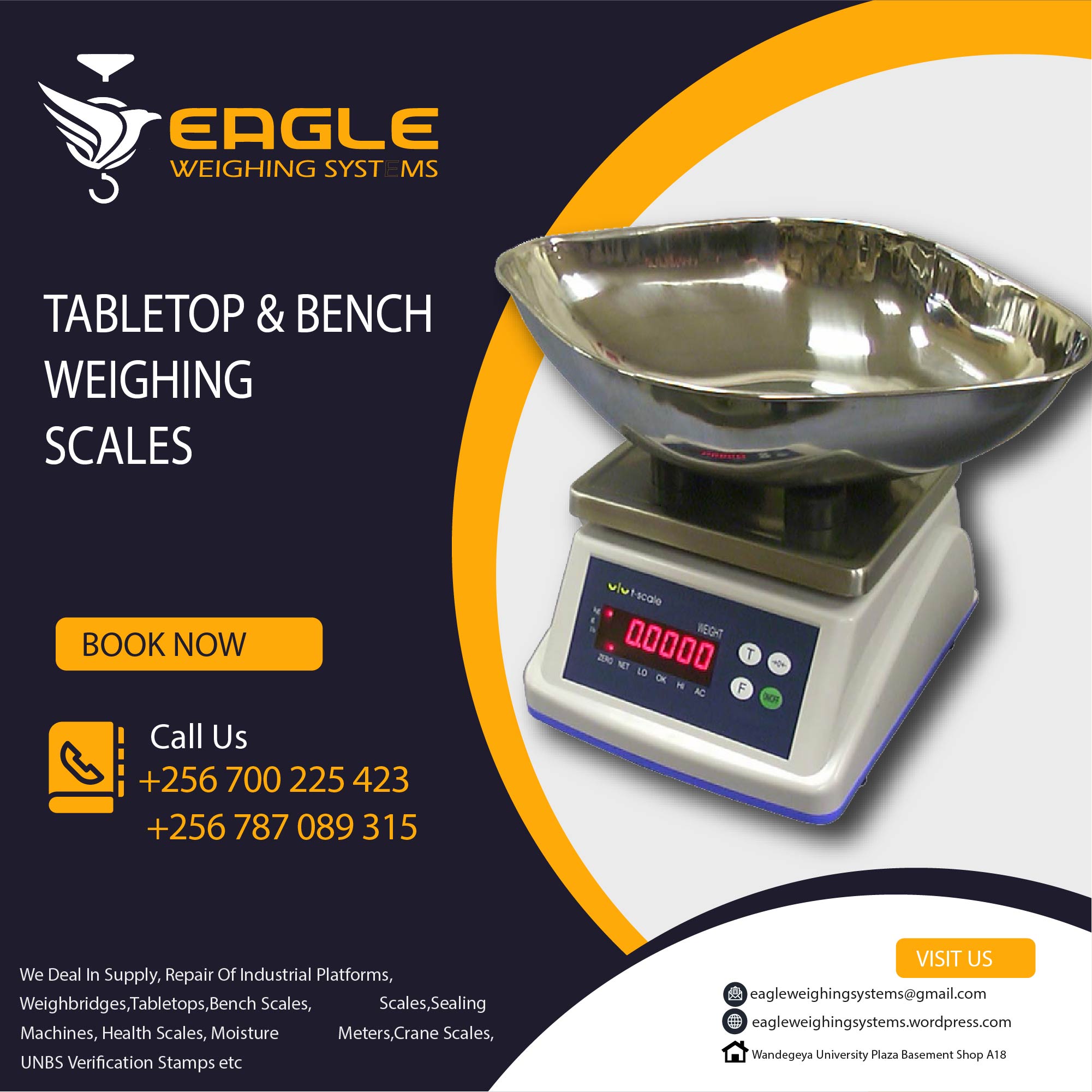 Eagle Weighing Scales Uganda.