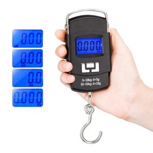 Compact and accurate digital luggage scale for hassle-free travel.