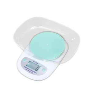 A compact and portable kitchen scale that's perfect for both baking and cooking enthusiasts. It offers a high level of precision, making it ideal for precise measurements