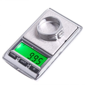 The 200g/0.01g Precision Balance Mineral Scale offers exceptional precision for weighing minerals, gems, and other small items with an accuracy of 0.01g.