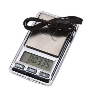 The Digital Precision Electronic Weighing Scale offers exceptional accuracy, with a measurement range from 0.1g to 3000g, making it suitable for various applications, including laboratory work, culinary tasks, and more