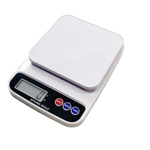 Achieve precise cooking and baking measurements with our Kitchen Scale Digital Plastic Food Scale