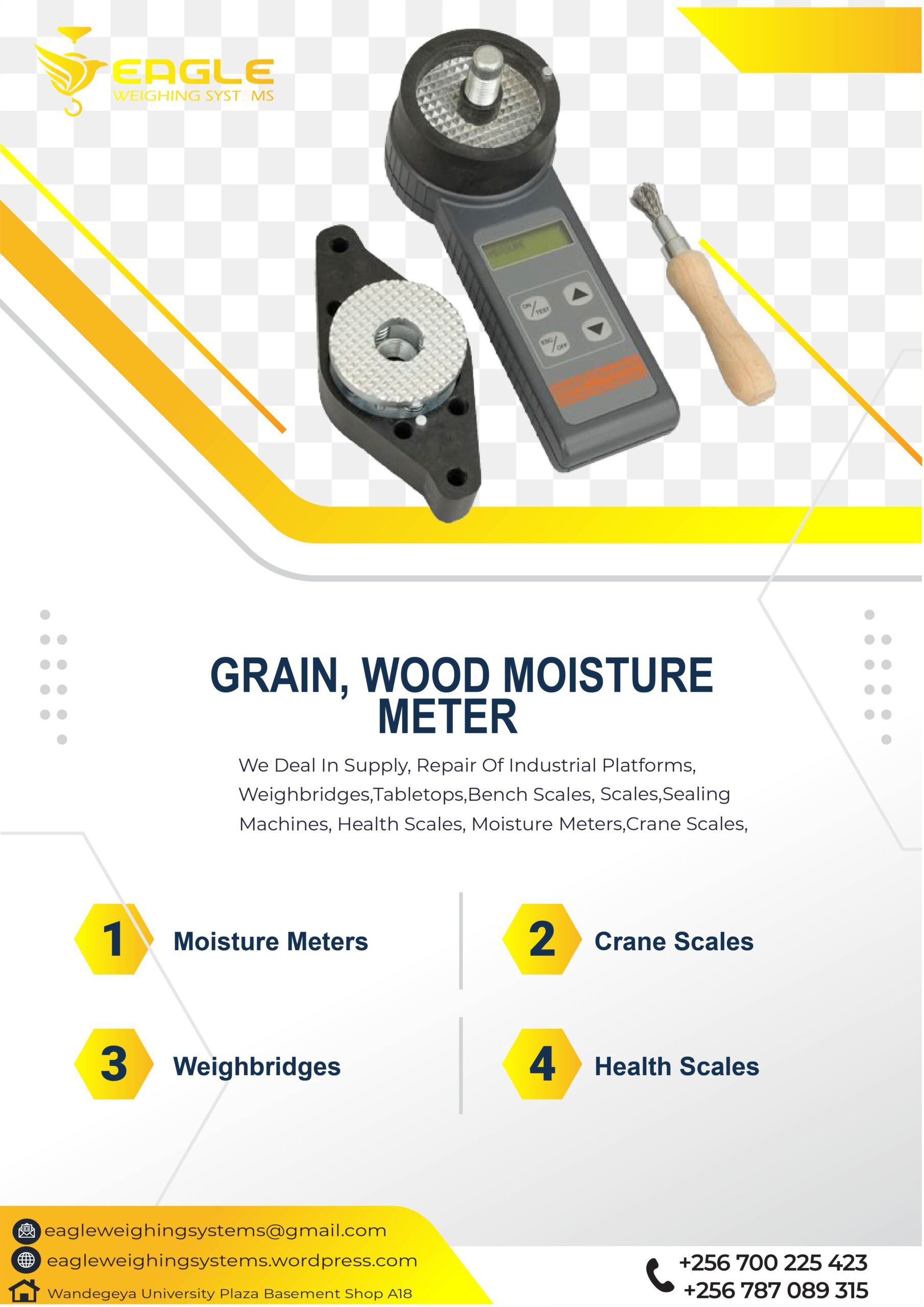 Moisture Meters Wholesaler Uganda.