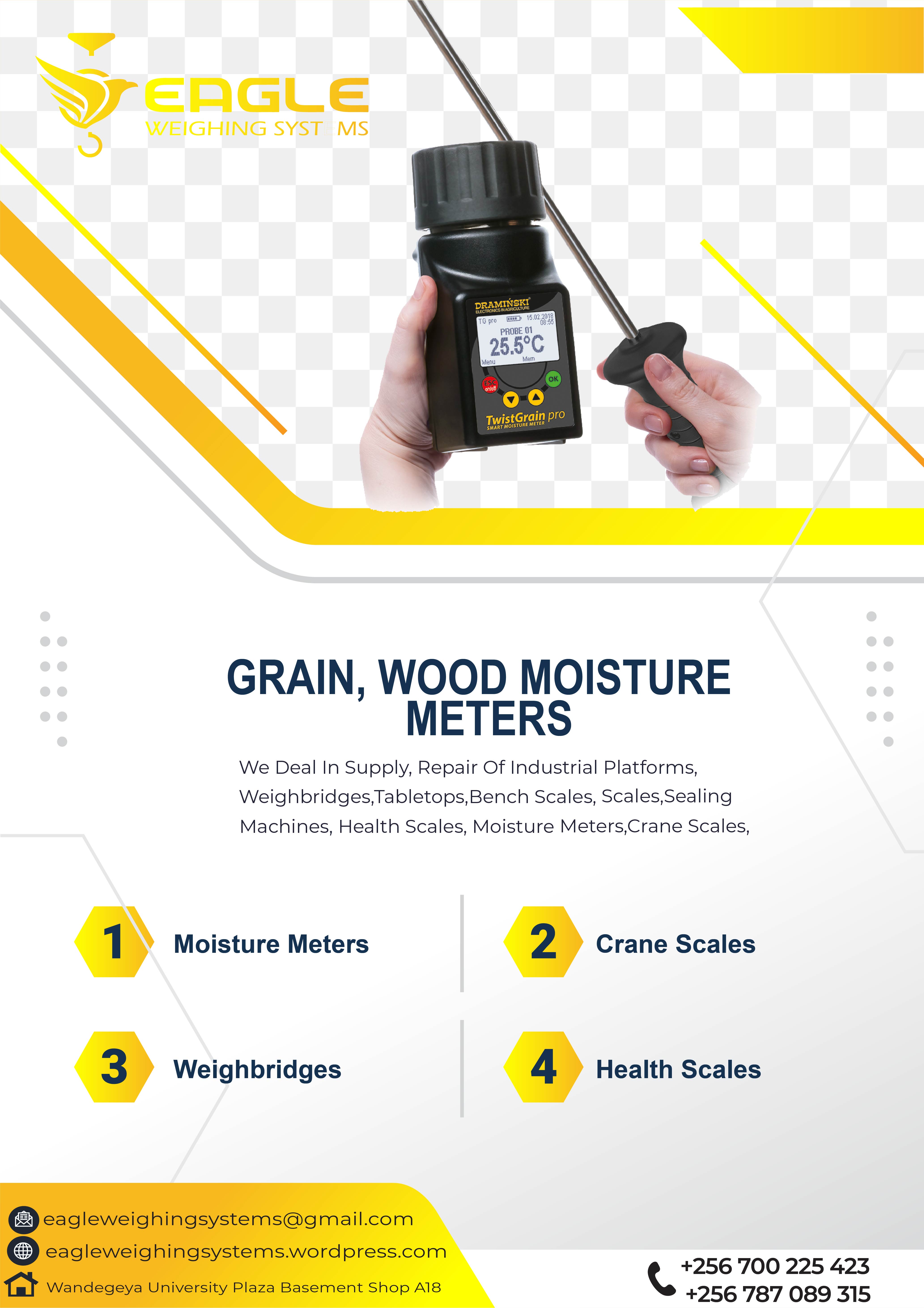 UNBS certified moisture meter.