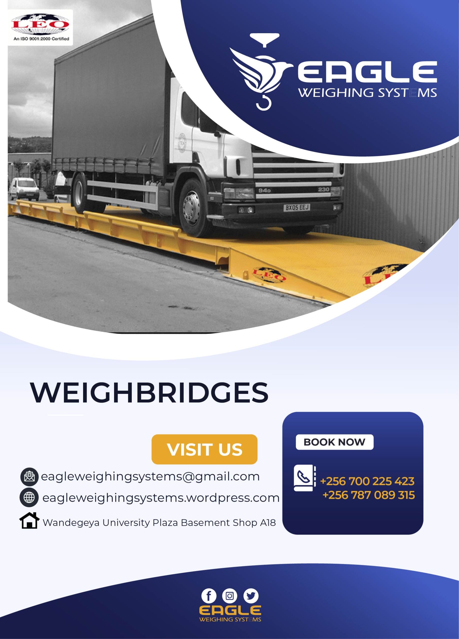 Weighbridge 60T in Uganda