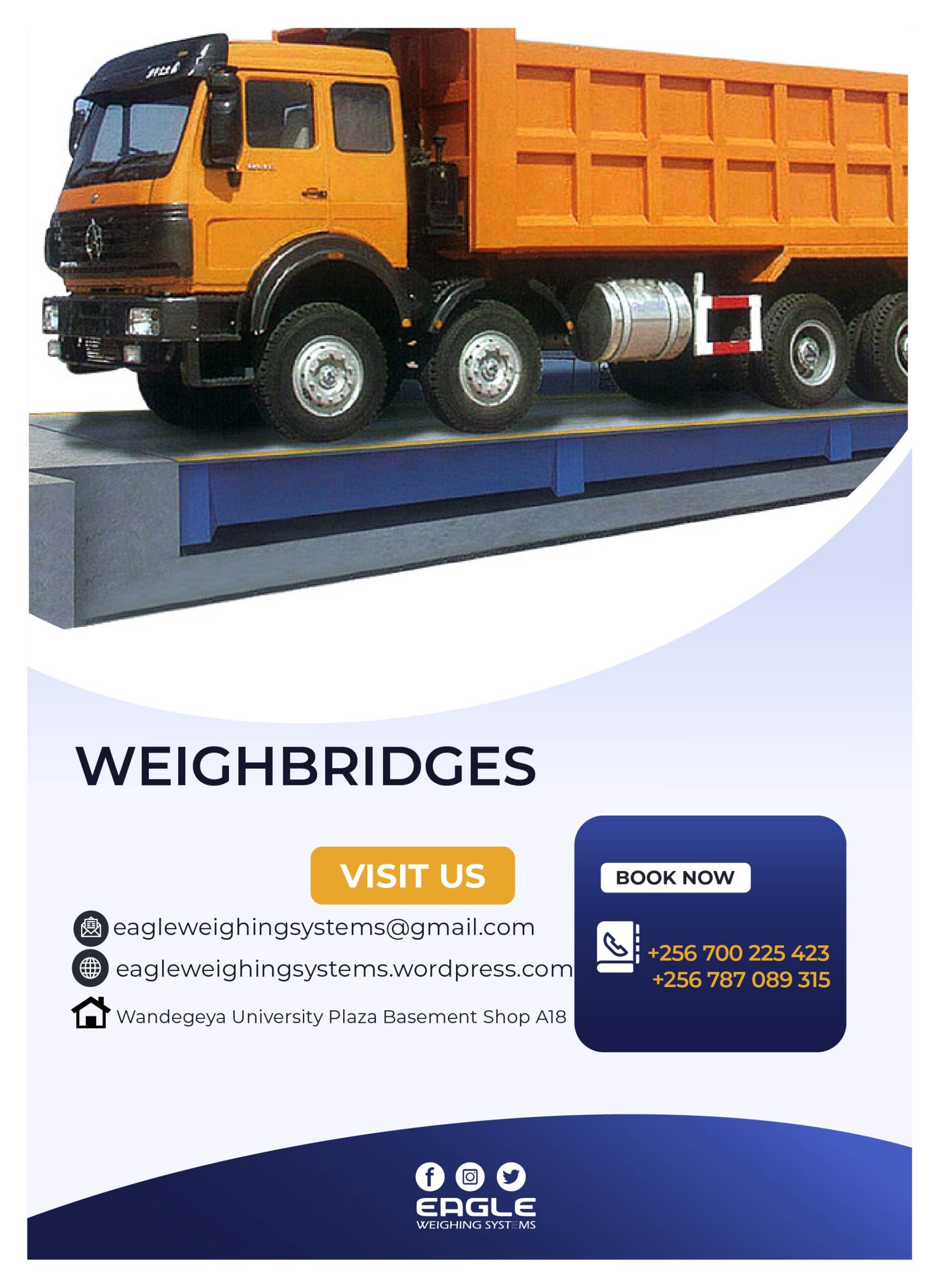 Axle Portable Weighbridges Kampala