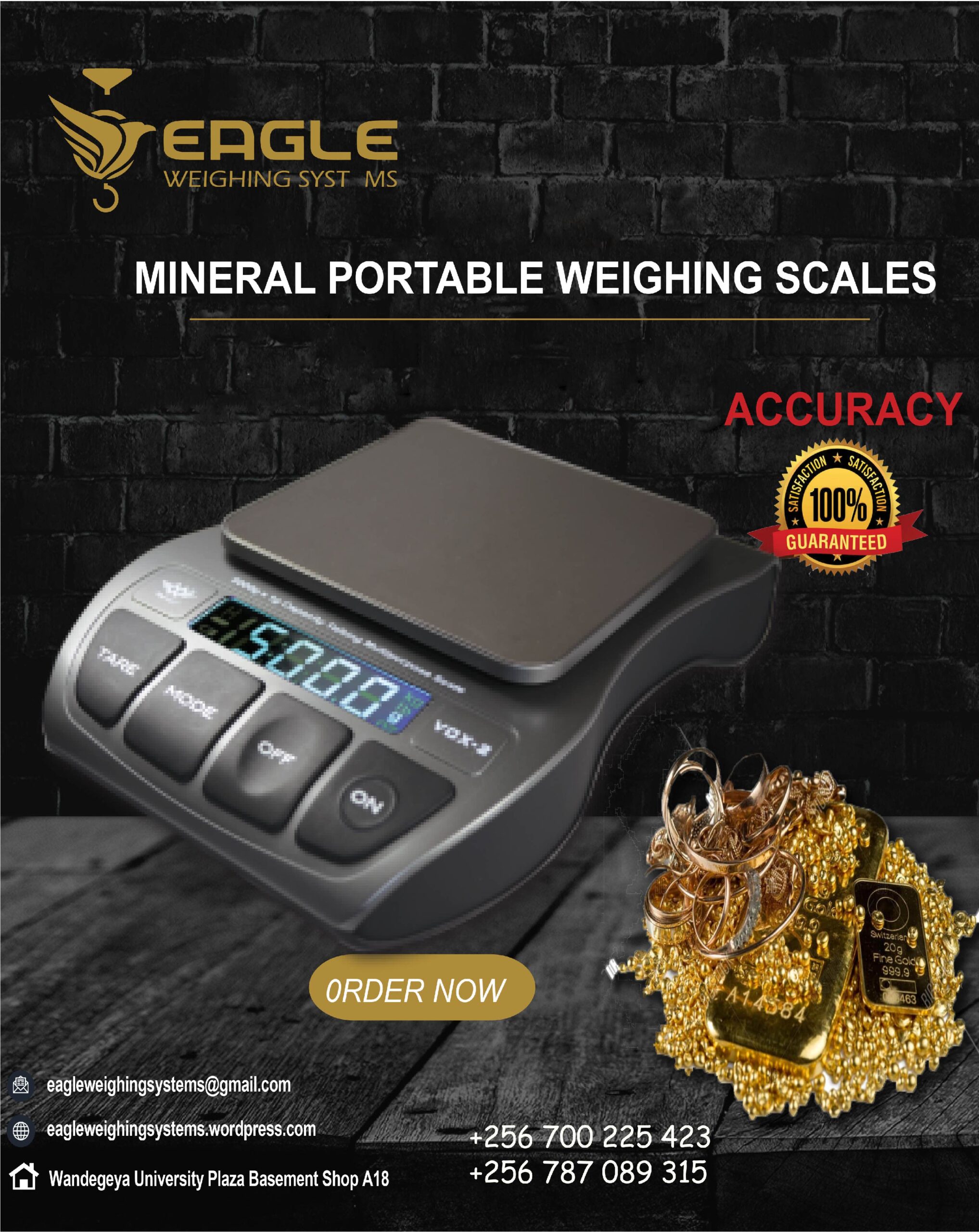 Mineral Weighing scales manufacturer.