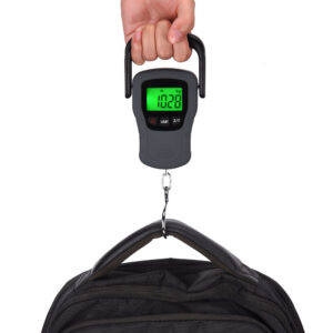 Travel smarter with our Mini Electronic Hanging Luggage Scale for precise weight measurements.
