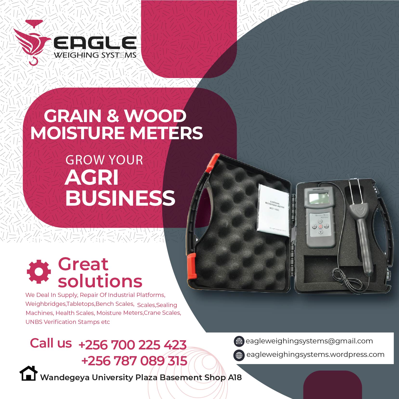 Pin-type moisture meters.