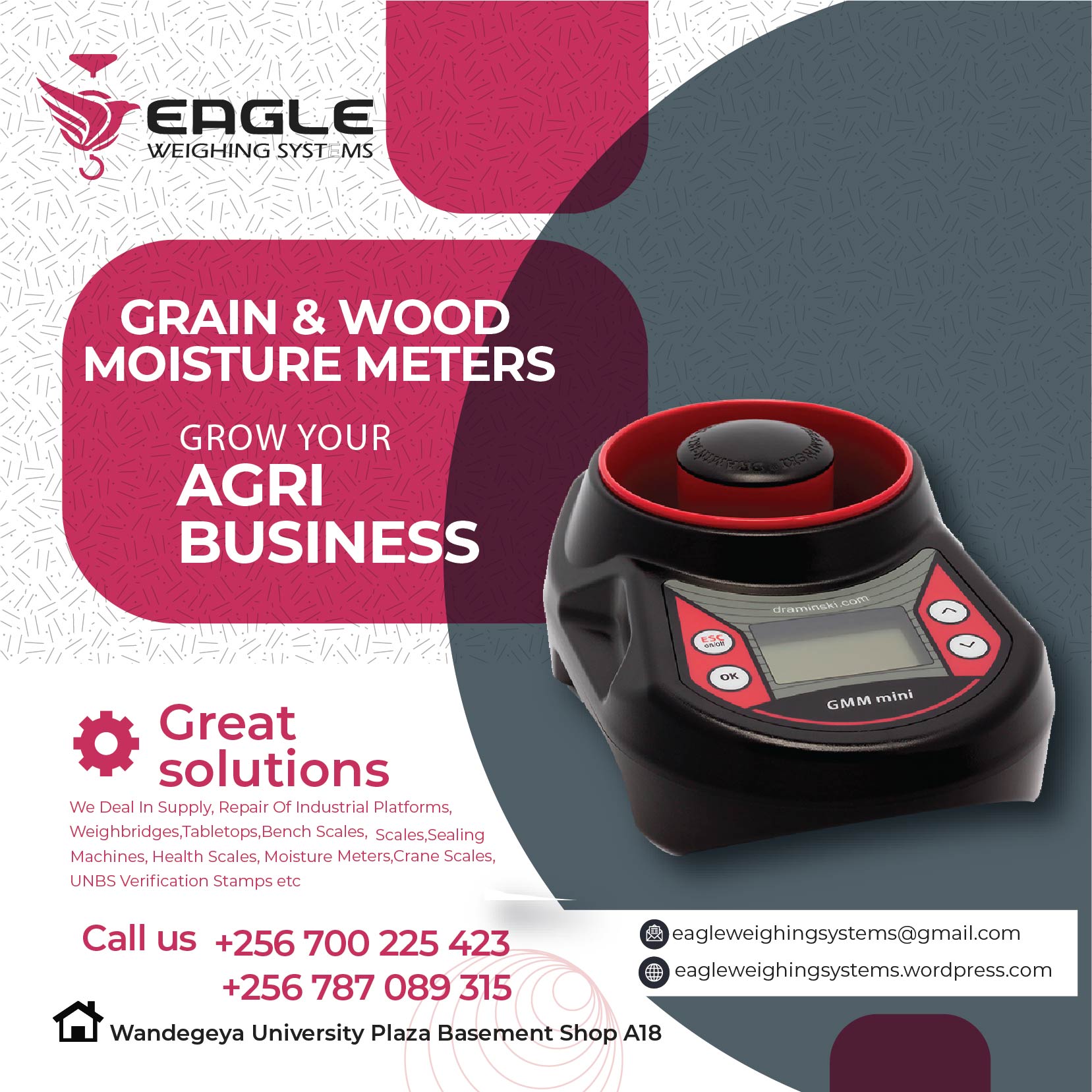 Grain Moisture Meters In Uganda.