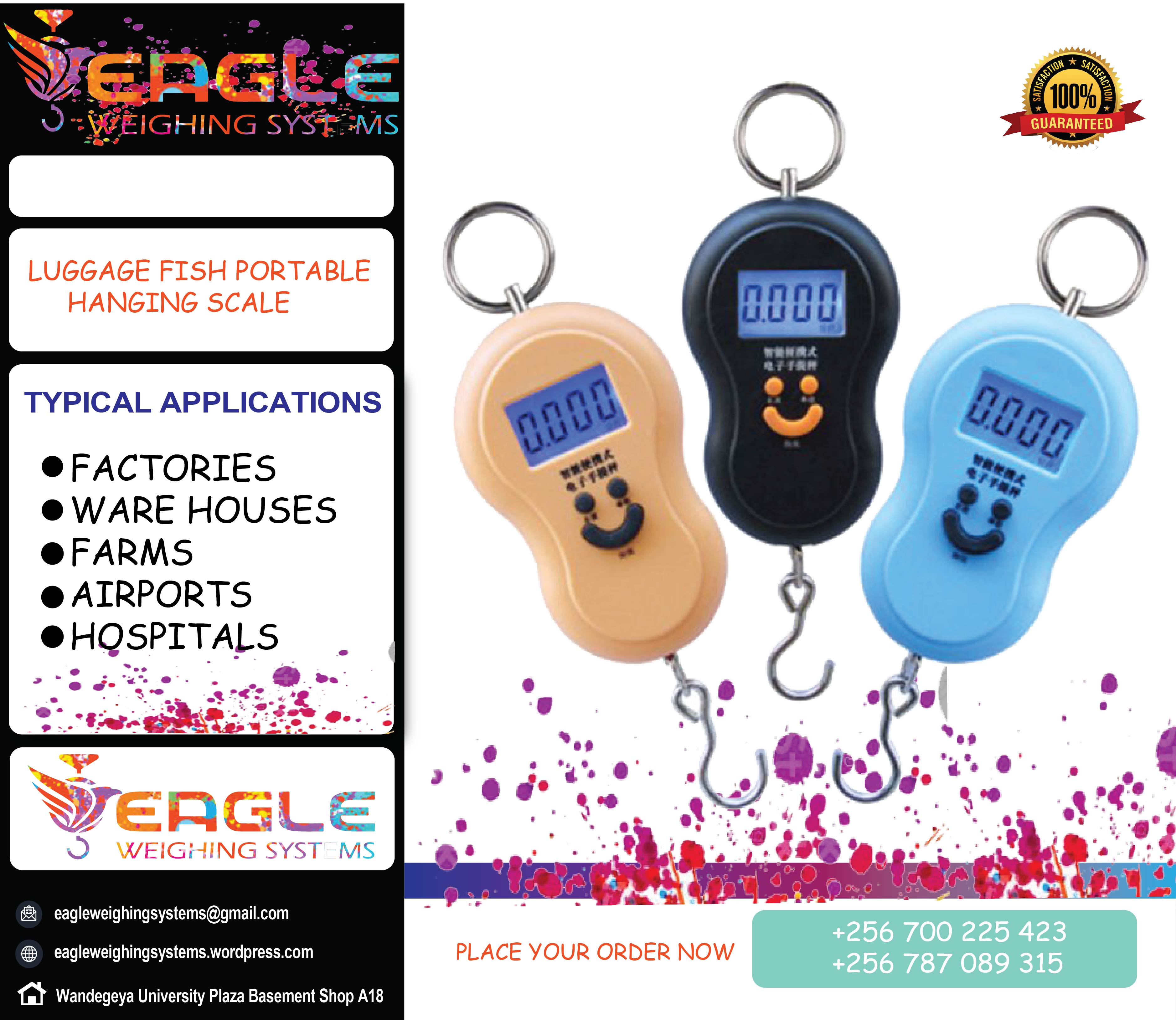 Digital Hanging Luggage Scales.