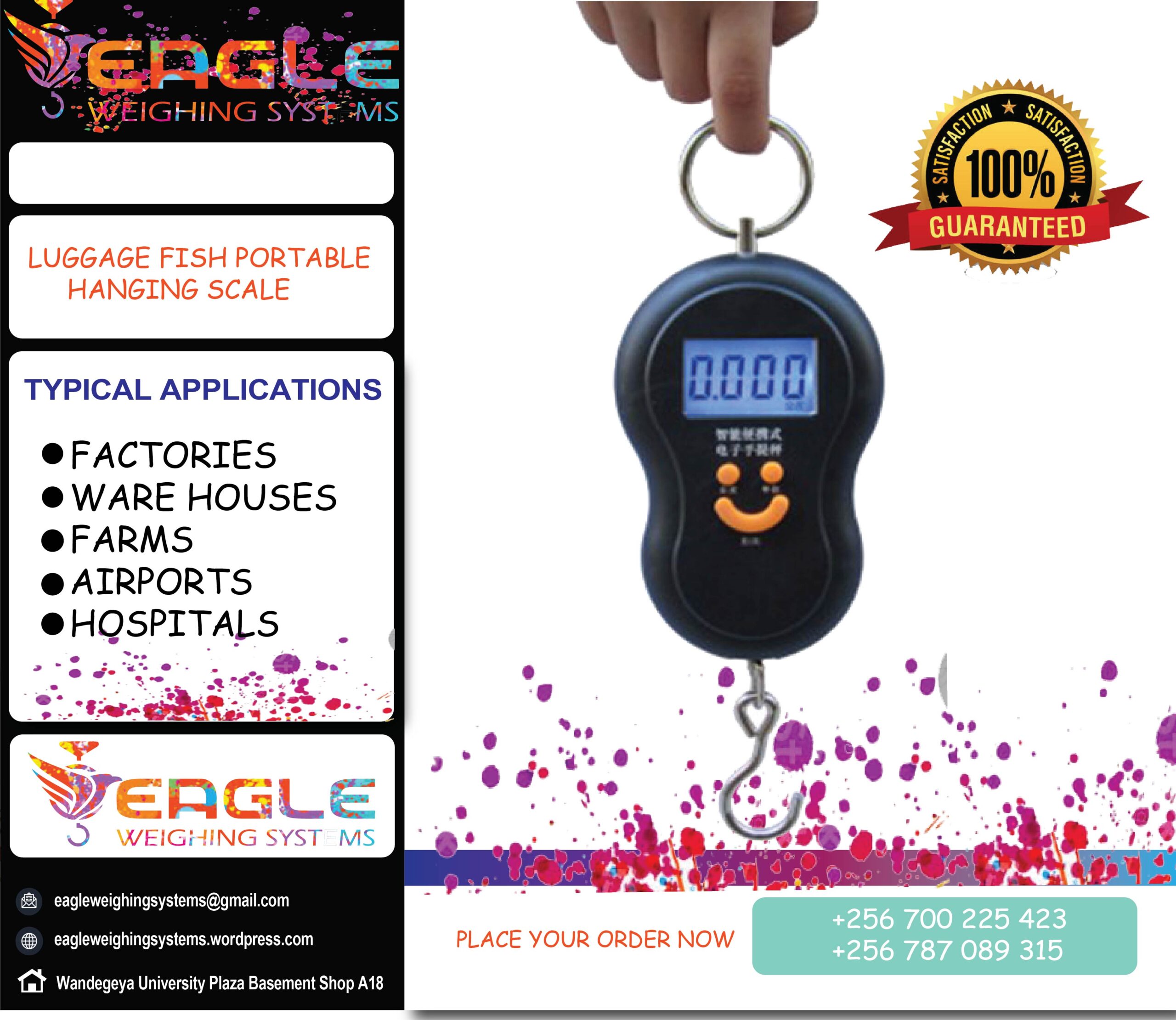 Digital Hanging Luggage Weighing Scales