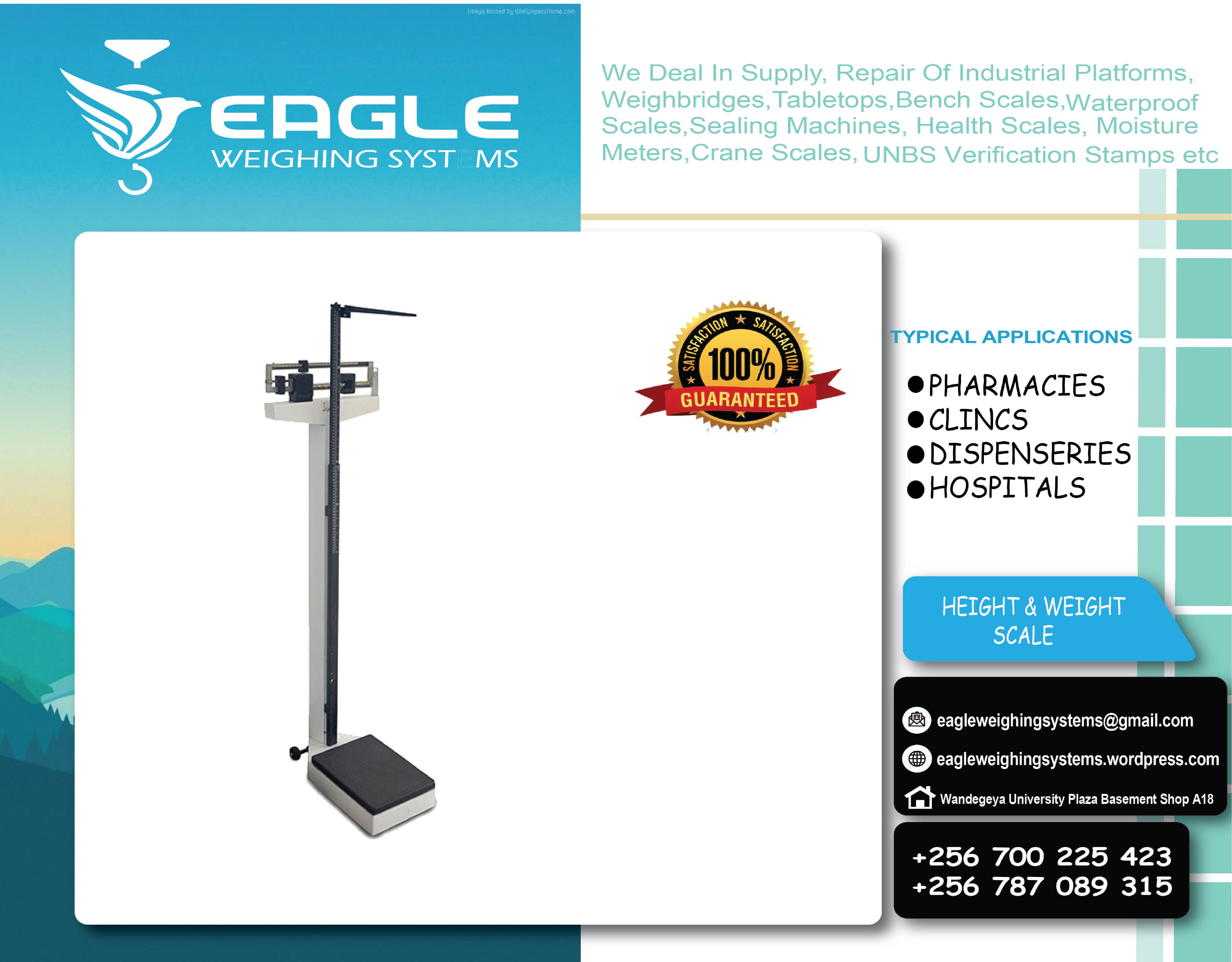 Digital Height And Weight Scales