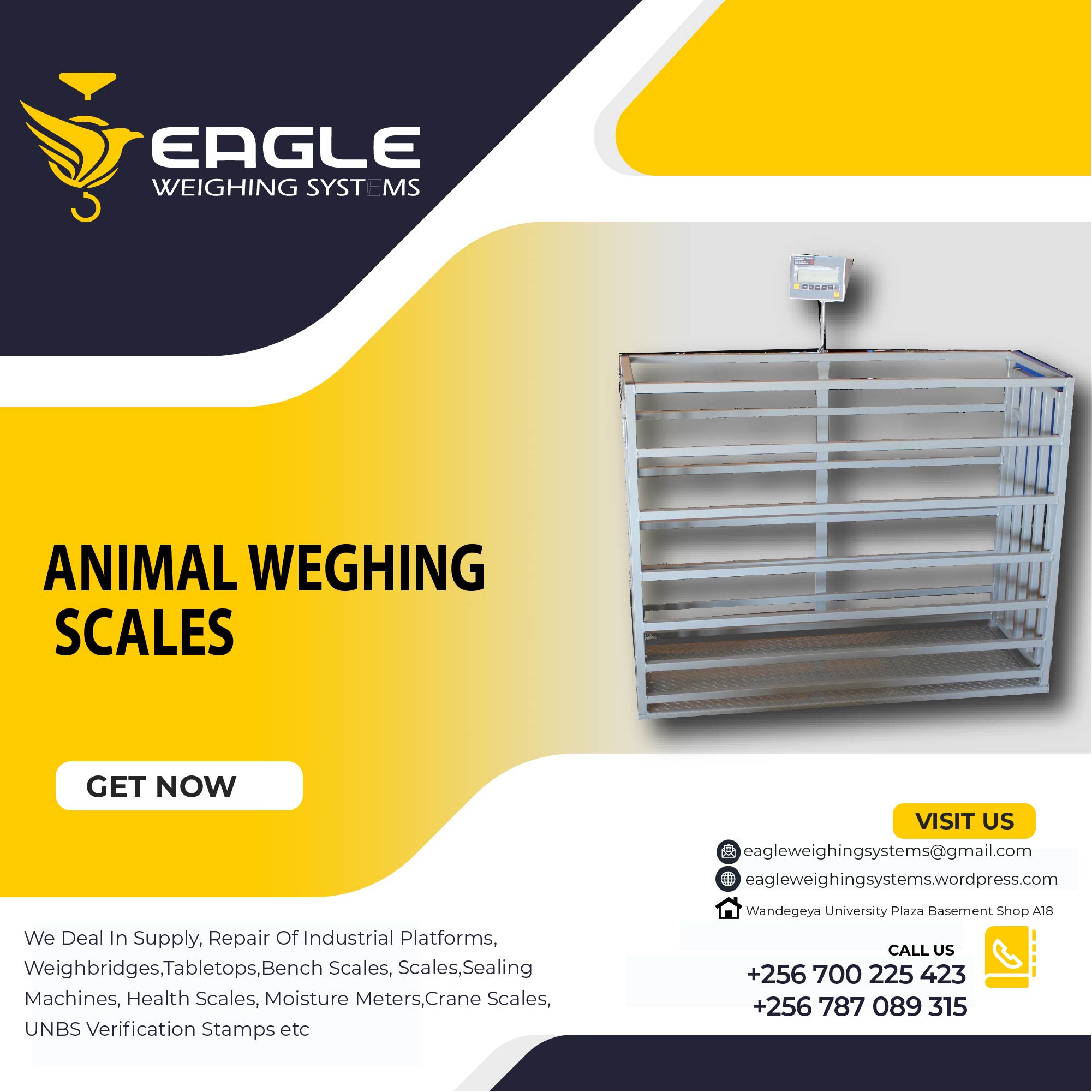 1000kg Balance Livestock Scale.