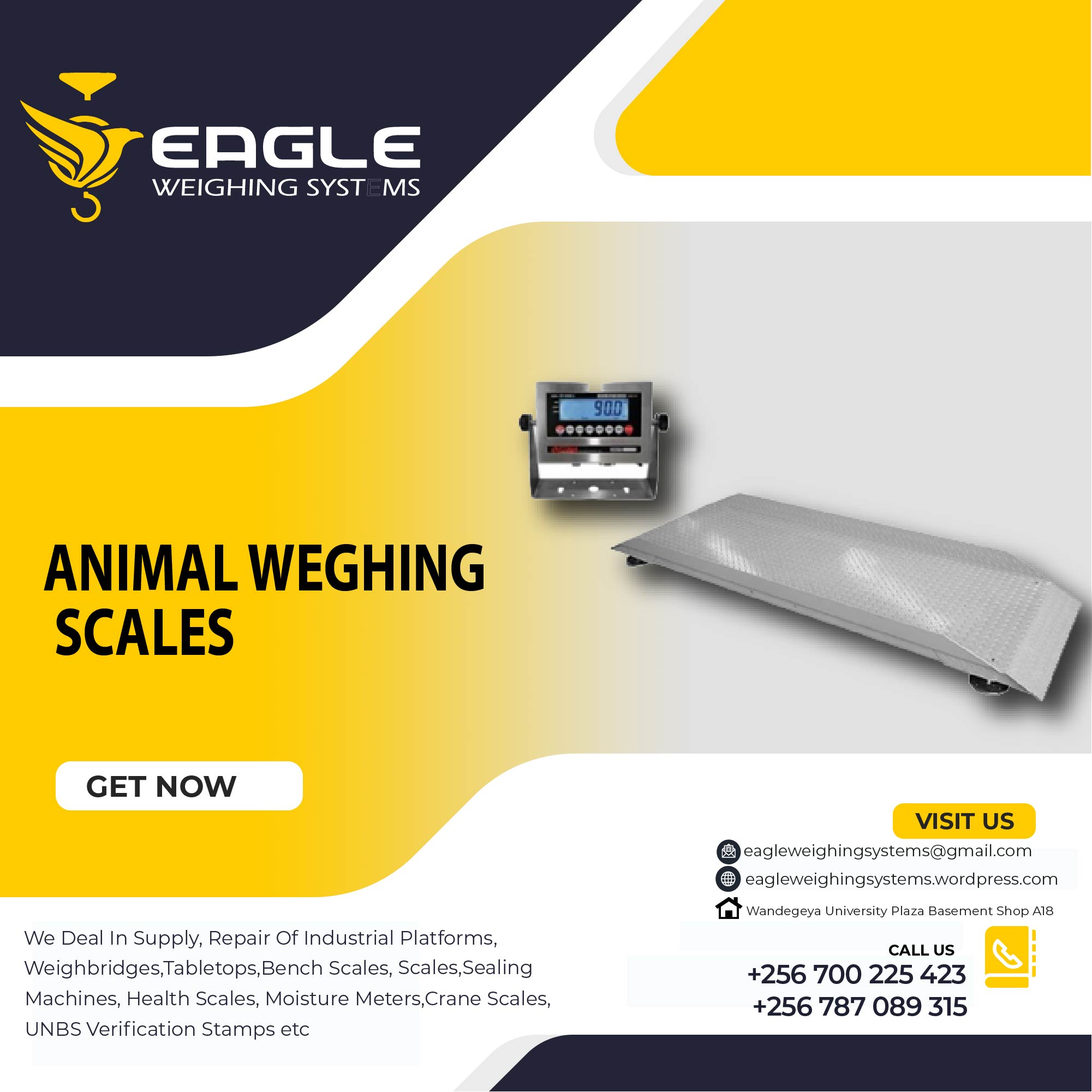 Weighing machine 5000kg weighing scales in Kampala Uganda - Weighing ...
