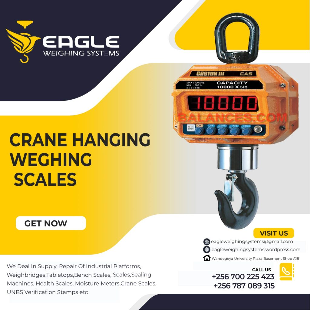 Heavy duty hanging scales