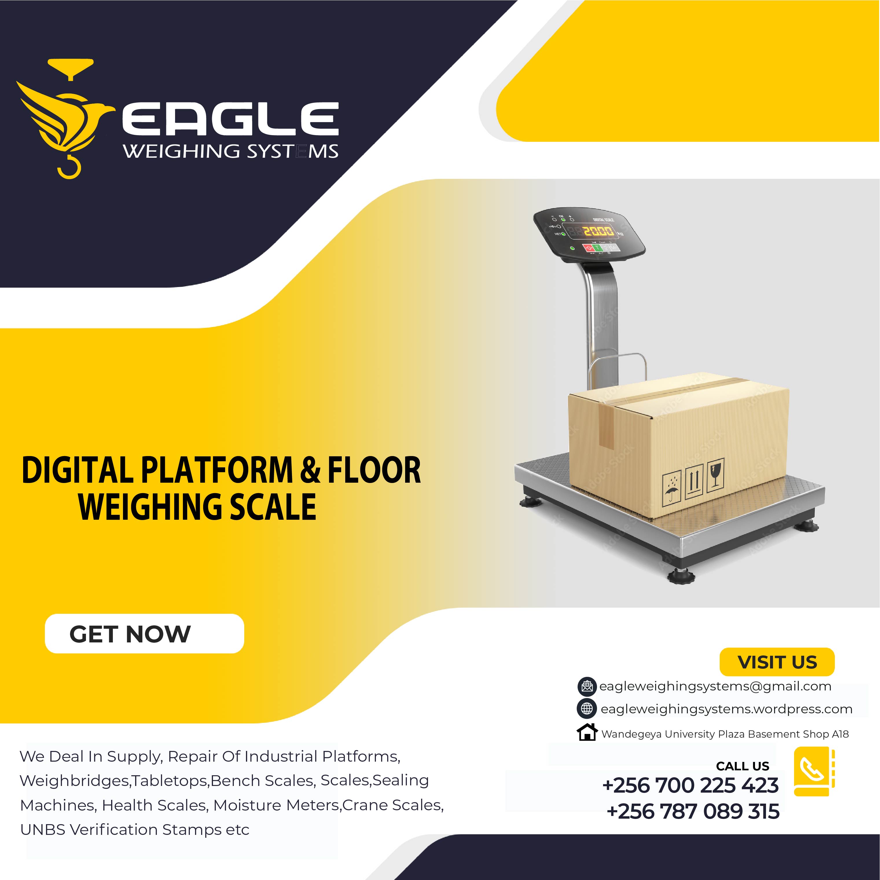Weighing Digital Platform Scales.