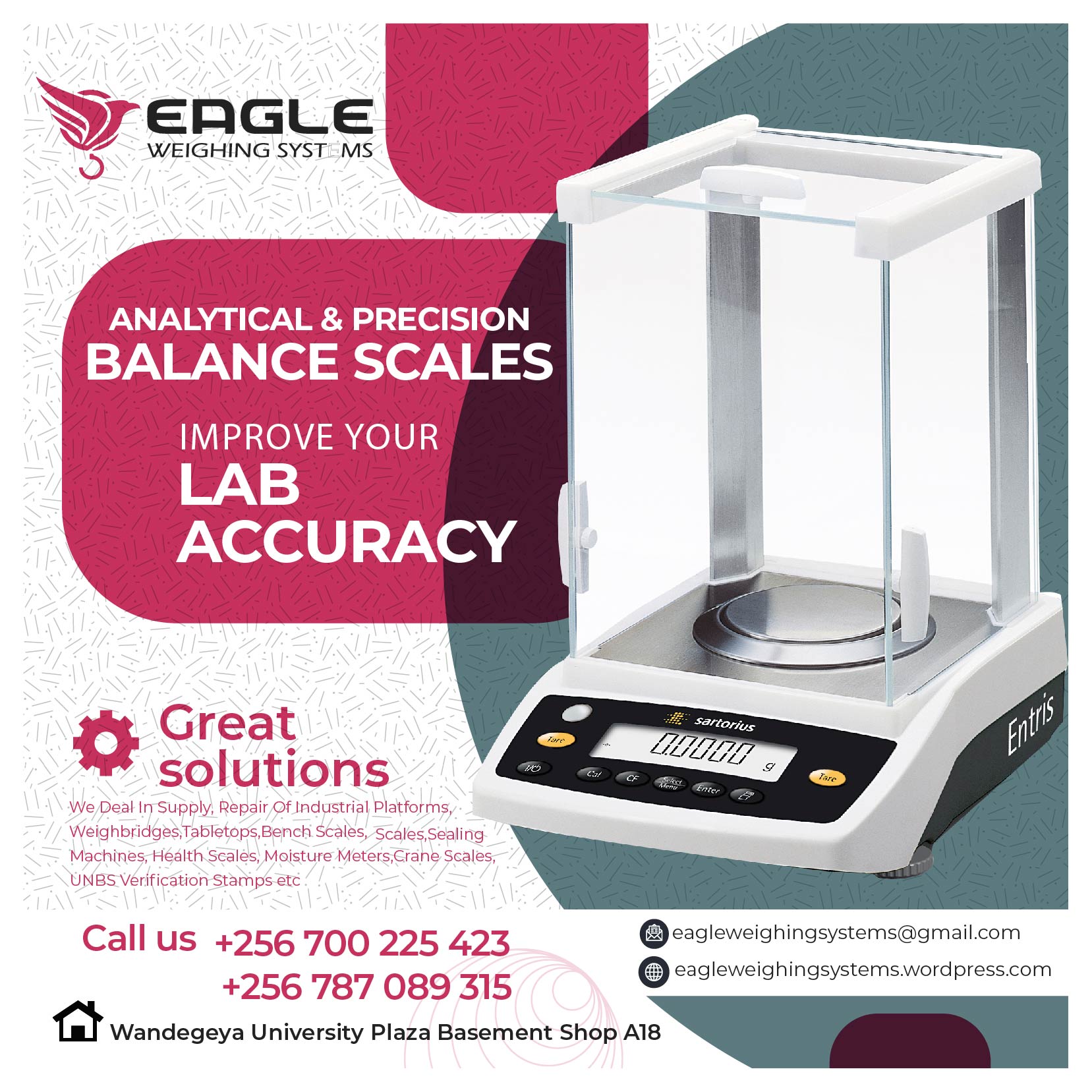 Laboratory Weighing Scales Distributor.