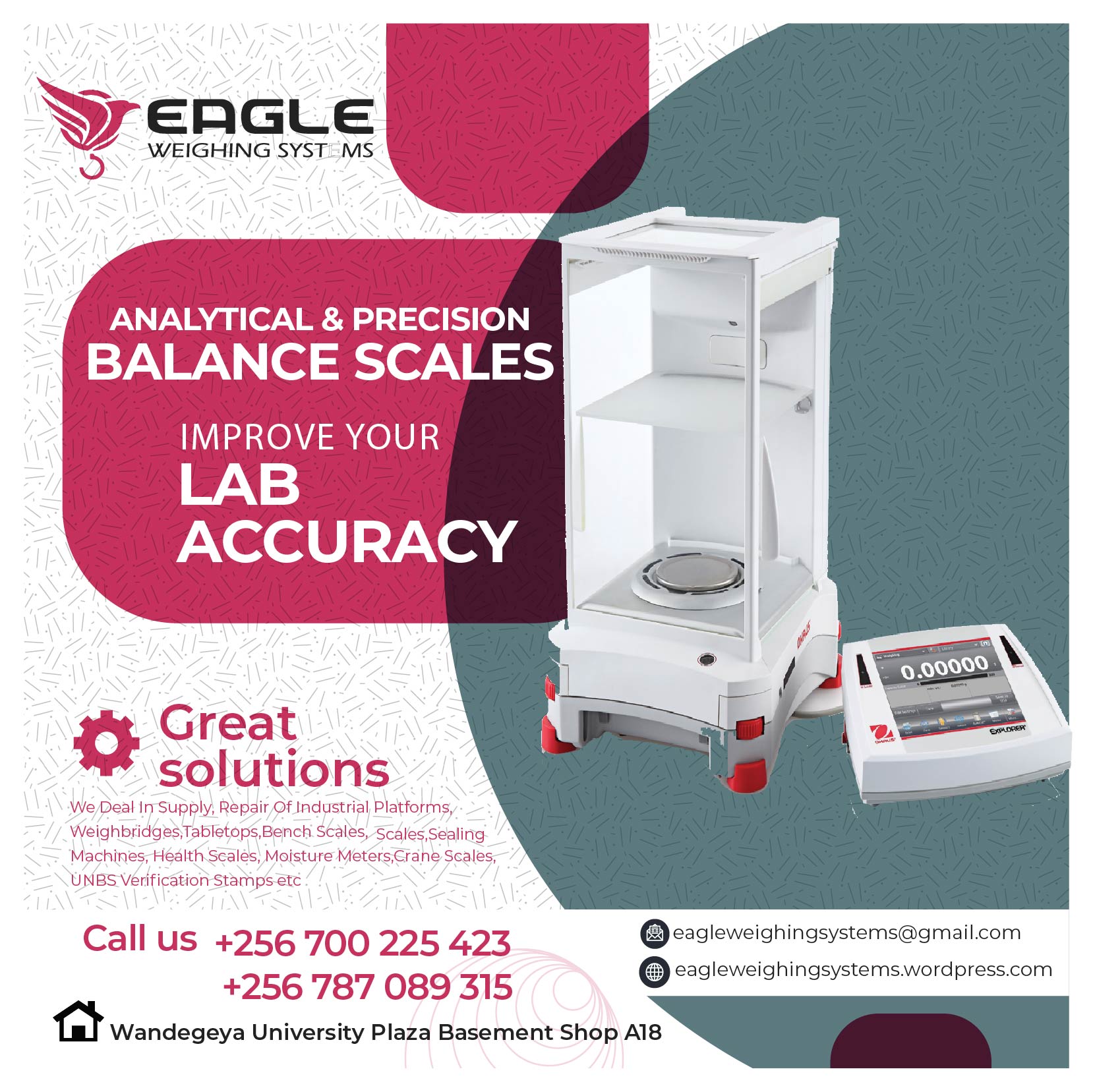 Laboratory Weighing Scales Provider