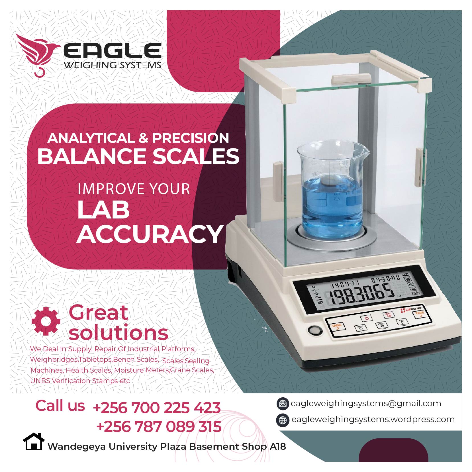 Laboratory Computing Scales Uganda.