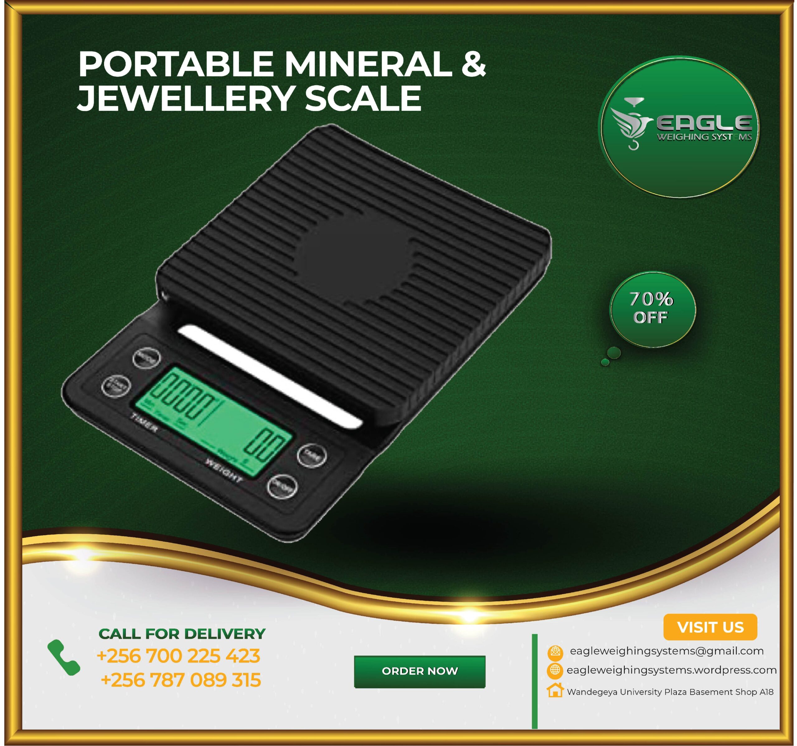 Electronic Mineral Weighing Scales.