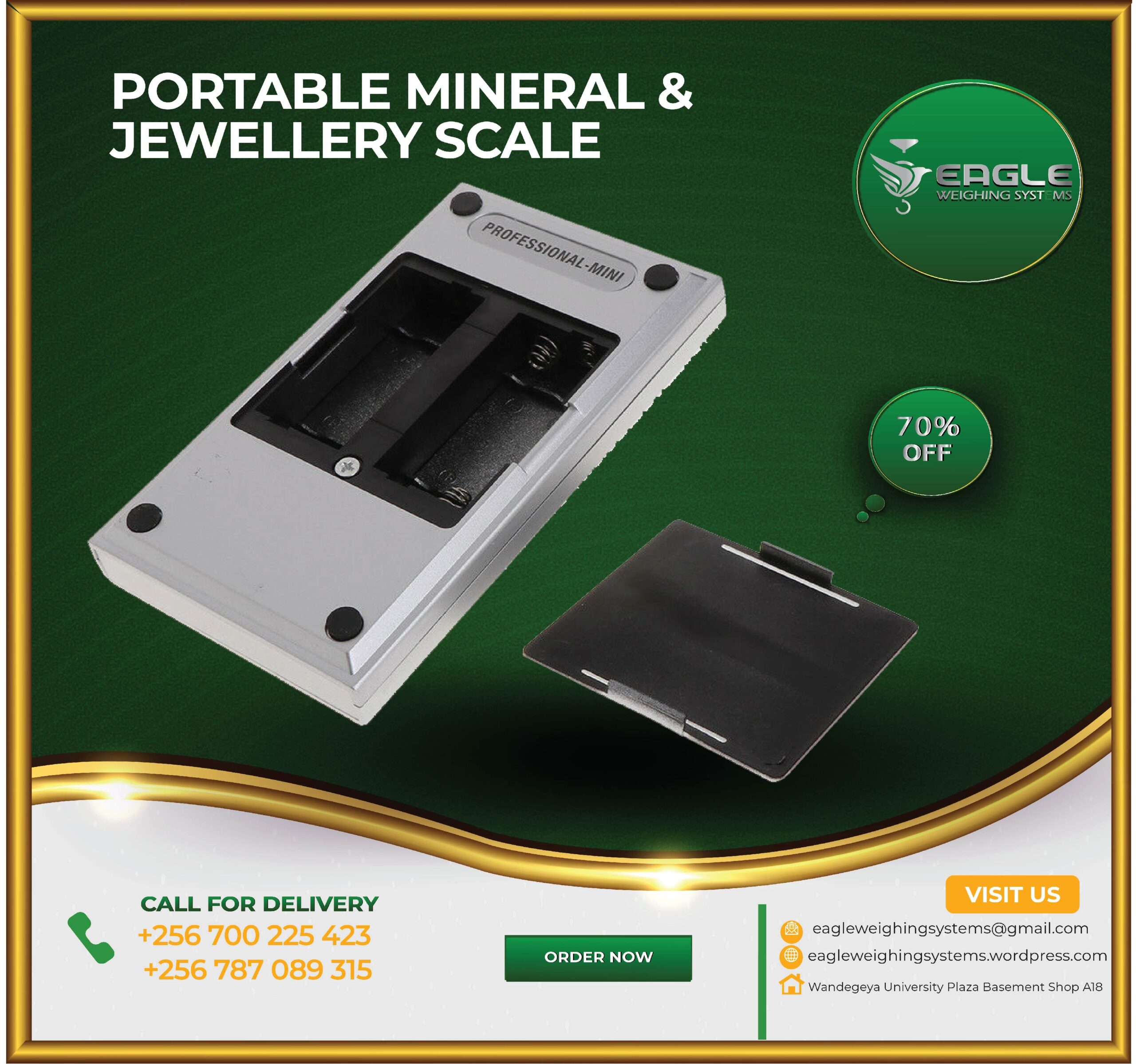 Commercial Mineral Weighing Scale.