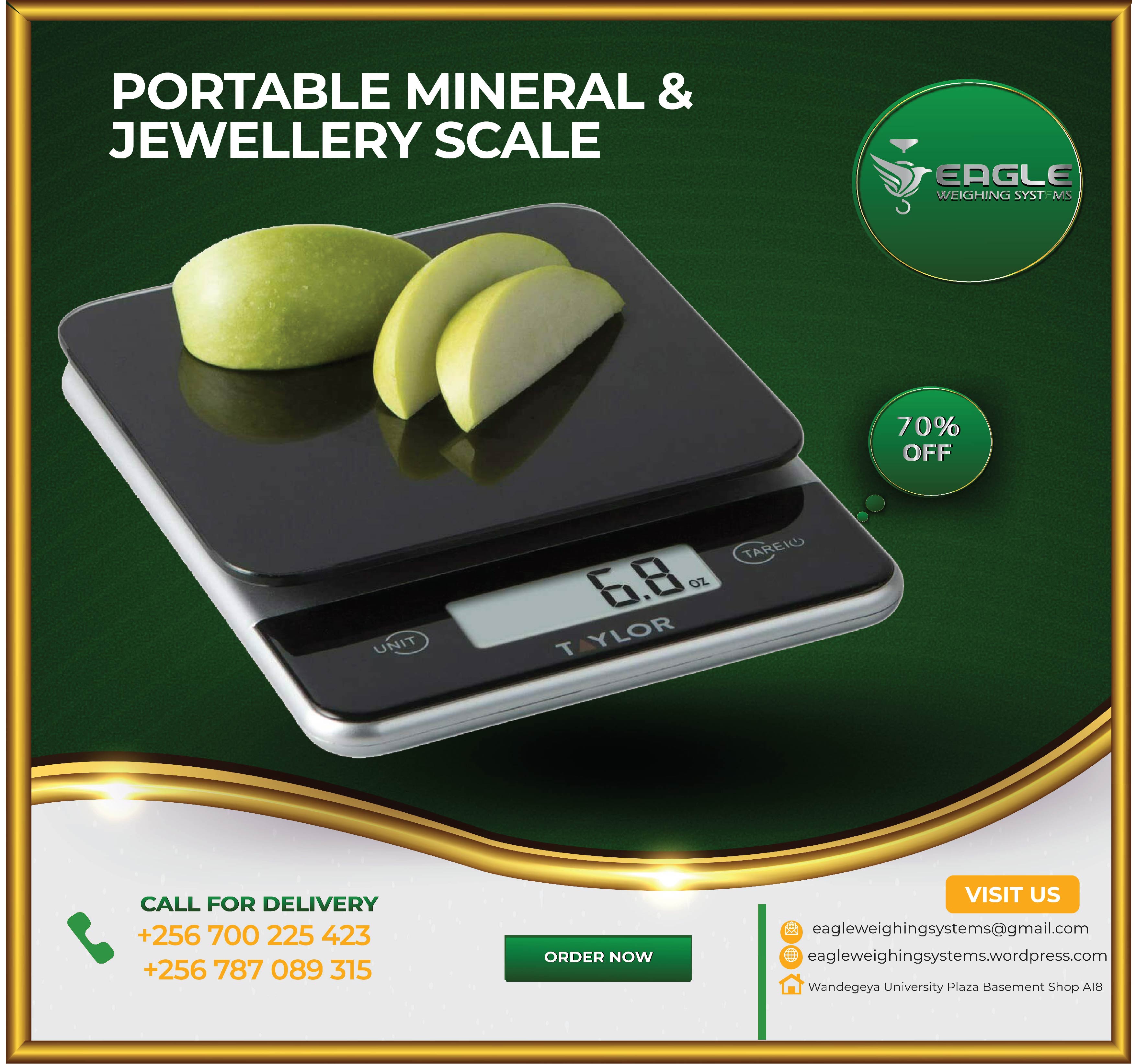 Calibrated Pocket Weighing scales.