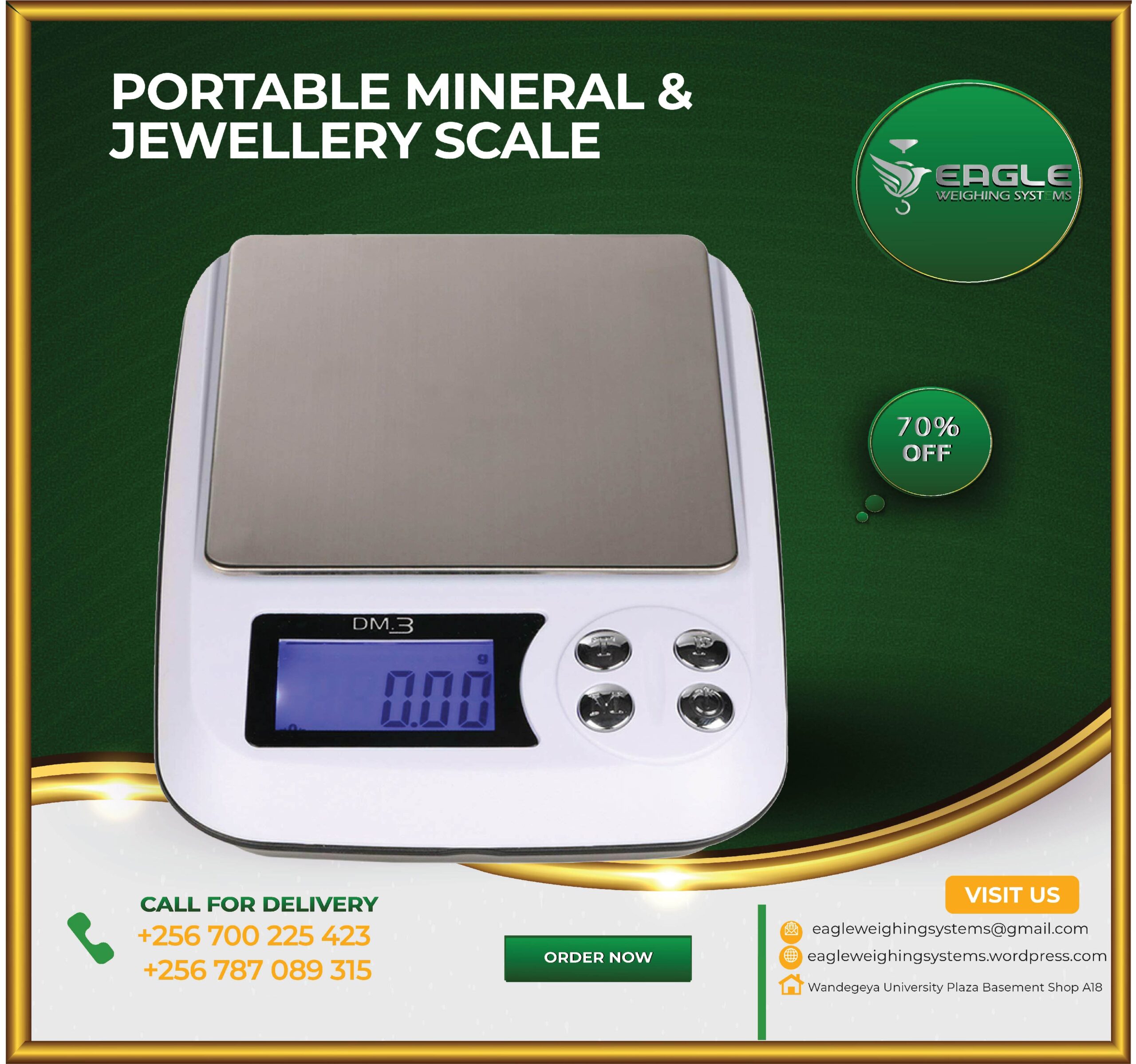 Tabletop Digital Mineral Scales.