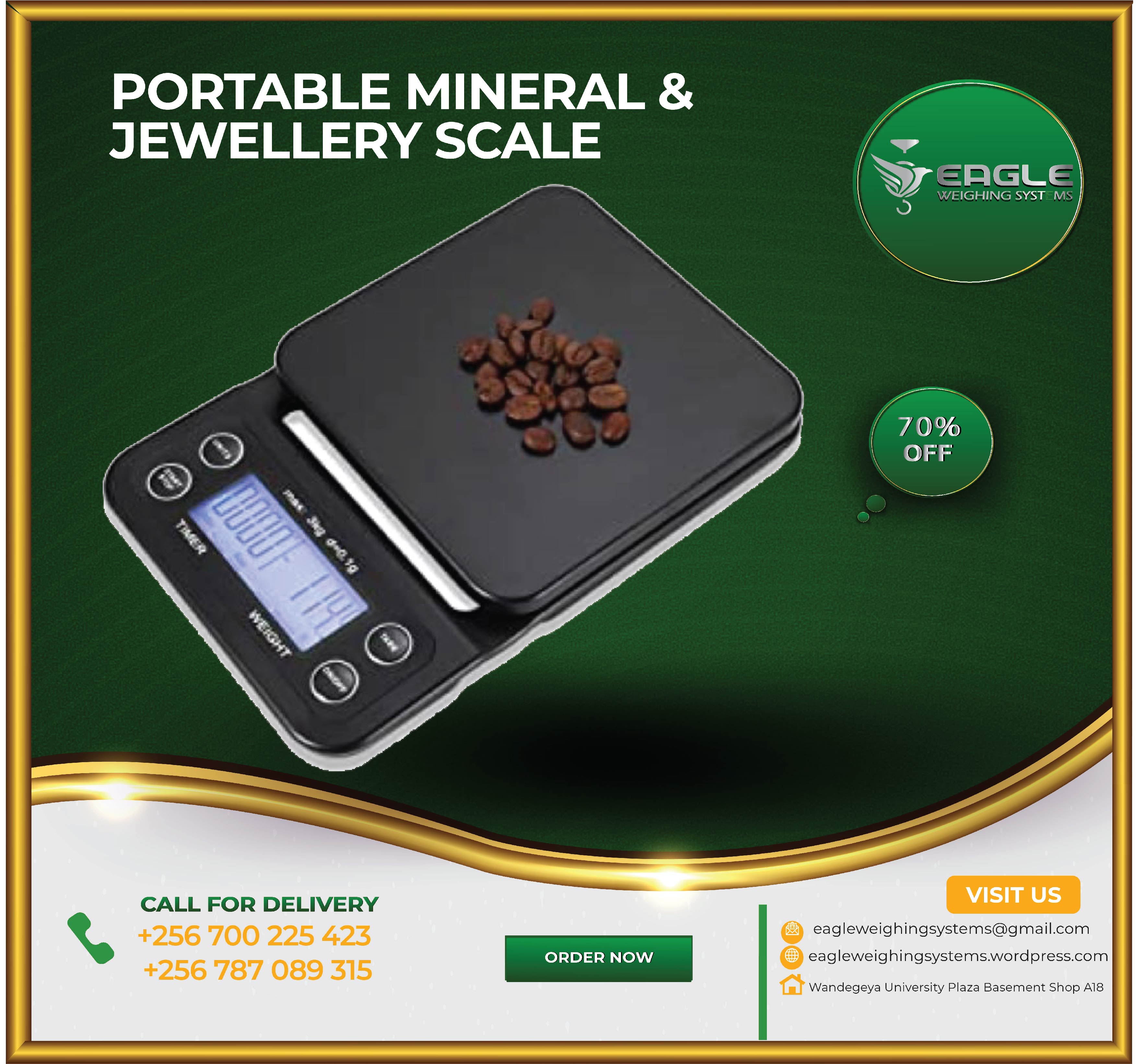 Electronic Mineral Weighing scales.