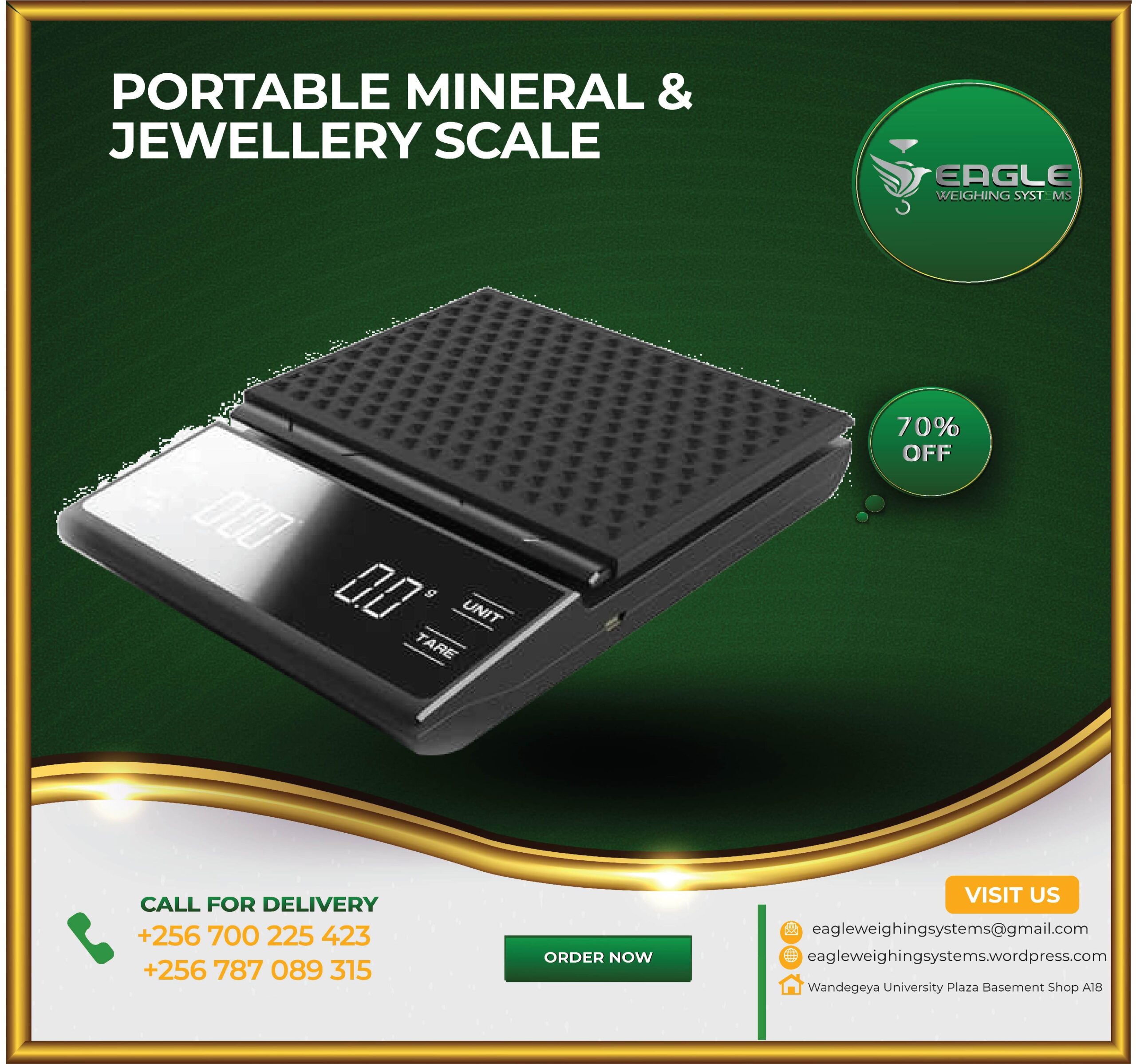 Jewelry Weighing Scales Provider - Weighing Scales In Kampala