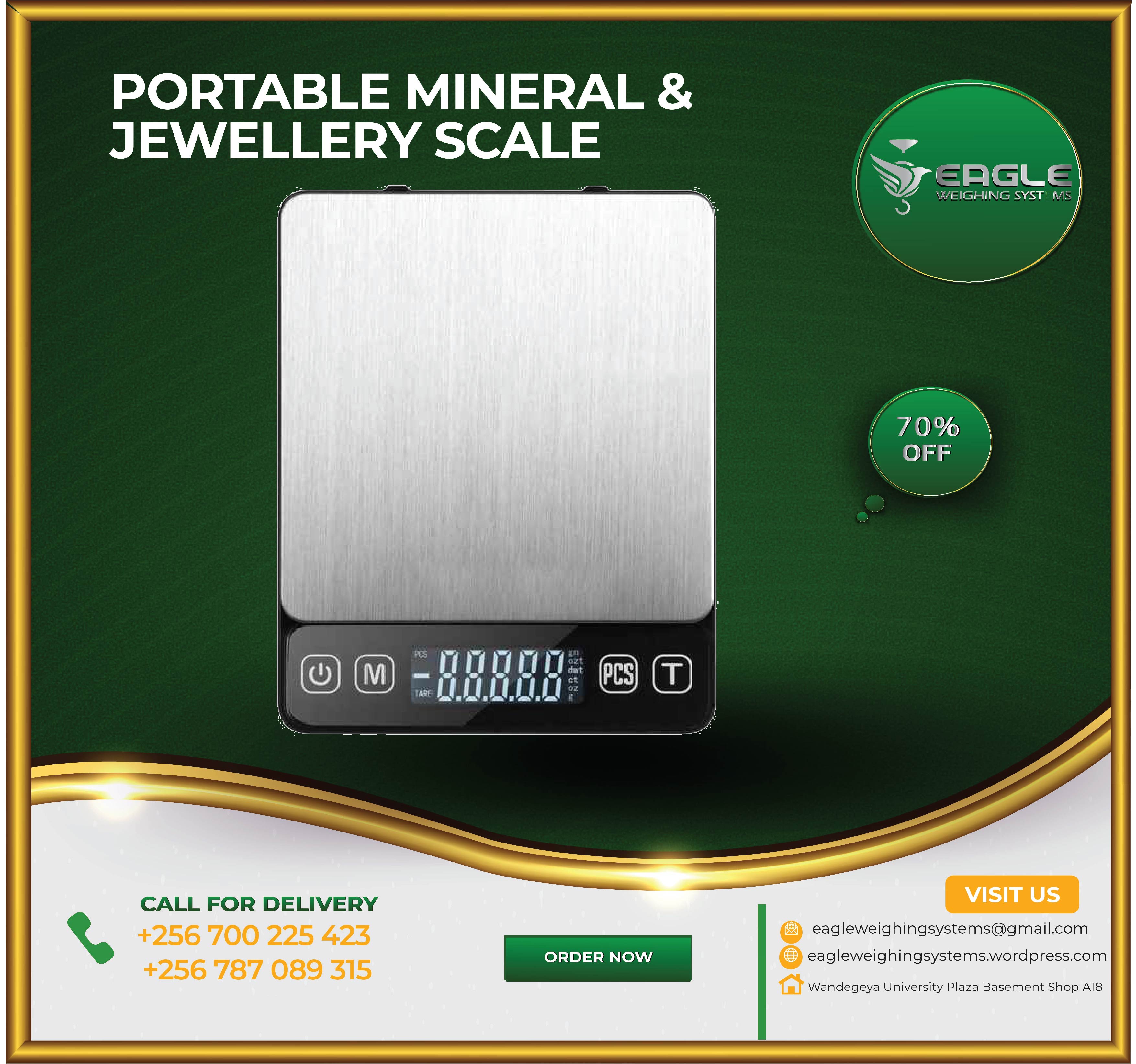 Portable Digital Mineral Scales.