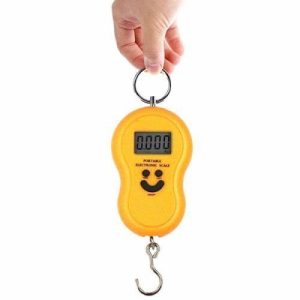 50Kg Digital Luggage Weighing Scale- Yellow