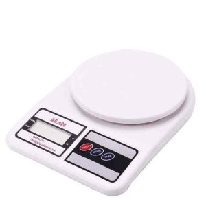 Digital Kitchen Weighing Scale-White In Uganda