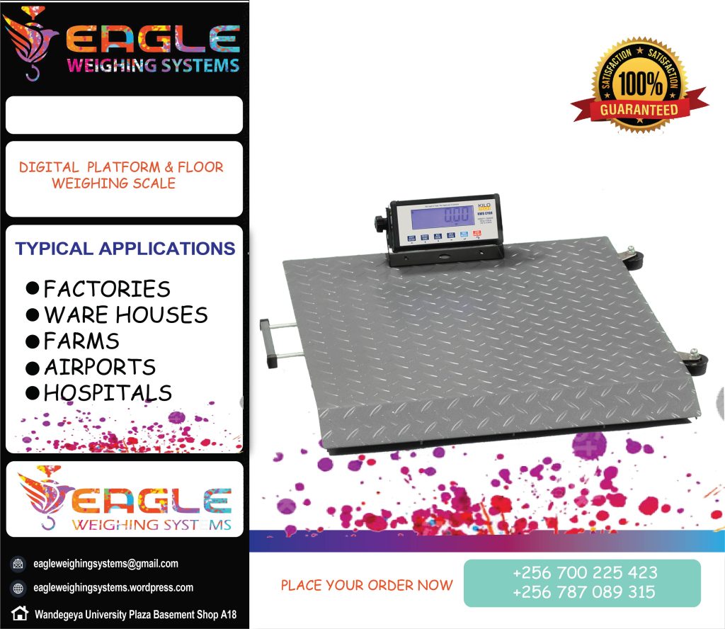 Top uses of a platform weighing scale