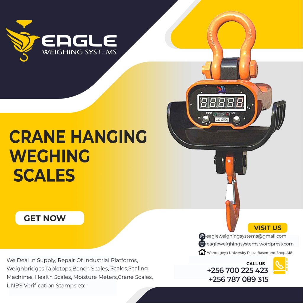 Digital crane weighing scales in Kampal